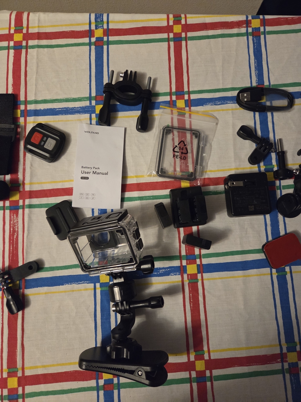 WOLFANG GA300 4K60FPS Action Camera 24MP Waterproof 40M Underwater Camera EIS - Picture 13 of 15